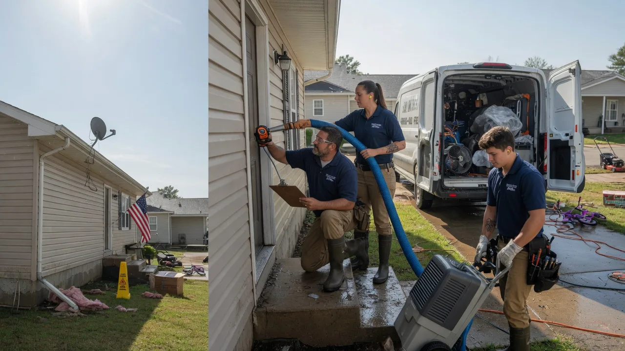 Ceiling Water Damage Restoration in Stitzer, WI near me